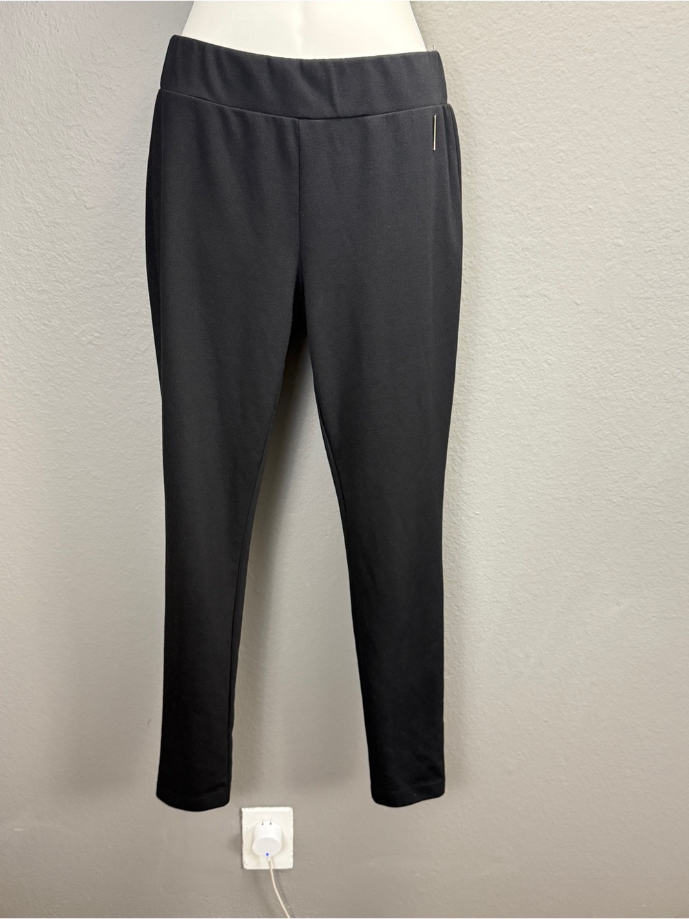 Michael Kors Black Pull-On Skinny Ankle Pants Women's Sz S Stretch Career